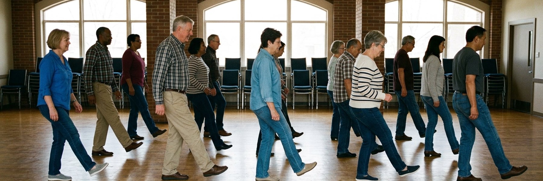 Line Dancing for Women EVERY Tues 11:15am Beginner to Advanced