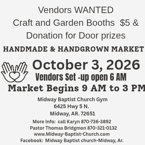 Handmade and Homegrown Market