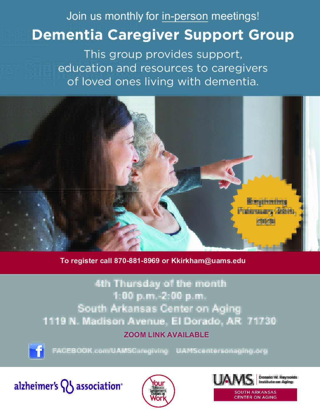 Dementia Caregiver Support Group